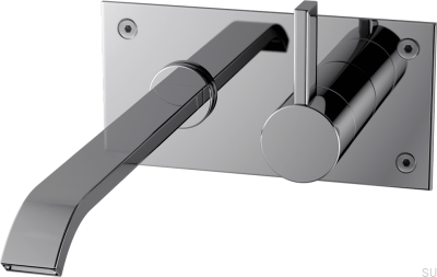 Bateria umywalkowa ARM008 Mosiężna Chromowana