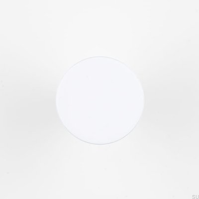 Gałka meblowa Luciola 20 Aluminiowa Biała