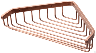 Mydelniczka narożna TA156 Miedziana Szczotkowana Nielakierowana