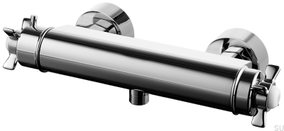 Bateria prysznicowa XCOL168-150 Mosiężna Chromowana