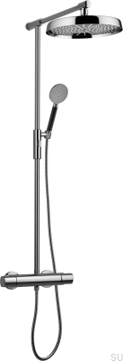 Zestaw prysznicowy ARM300-150 Mosiężny Chromowany