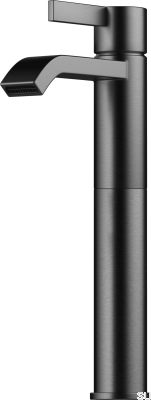 Bateria umywalkowa  ARM081M Mosiężna Czarny Chrom Szczotkowany