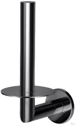 Uchwyt na papier toaletowy TA234  Mosiężny Czarny Chrom