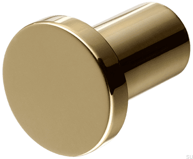 Wieszak ścienny TA243 Mosiężny Polerowany Nielakierowany