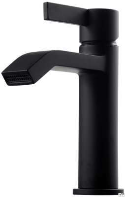 Bateria umywalkowa ARM071 Mosiężna Czarna Matowa