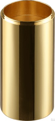 Przedłużka do baterii umywalkowej XPRO600 Mosiężna Miodowe złoto