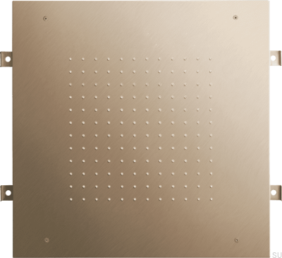 Głowica prysznicowa deszczownica kwadratowa 500 ZSOF095 Mosiężna Nikiel Szczotkowany