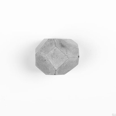 Gałka meblowa Rocky 35 Szara beton architektoniczny