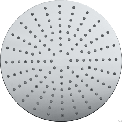 Głowica prysznicowa deszczownica okrągła 250 ZSOF250 Mosiężna Chromowana