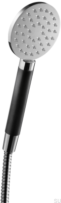 Słuchawka prysznicowa ZDOC095 Chromowana z Czarnym