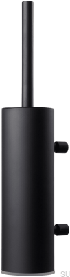 Szczotka toaletowa TA220 Mosiężna Czarna Matowa