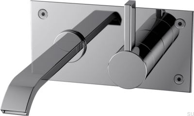 Bateria umywalkowa ARM006 Mosiężna Chromowana