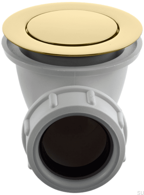  Korek do wanny Pop-up 22200 Mosiężny Miodowe Złoto