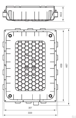 Puszka montażowa do baterii prysznicowej T BOX 2.0 268