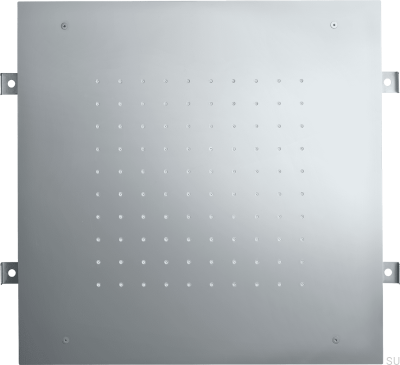 Głowica prysznicowa deszczownica kwadratowa 400 ZSOF094 Mosiężna Chromowana