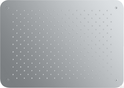 Głowica prysznicowa deszczownica prostokątna 450 x 320 ZSOF093 Mosiężna Chromowana