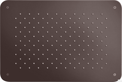 Głowica prysznicowa deszczownica prostokątna 370 x 250 ZSOF092 Mosiężna Brązowa