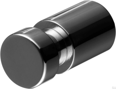 Wieszak ścienny TA241 Mosiężny Czarny Chrom (2 sztuki)