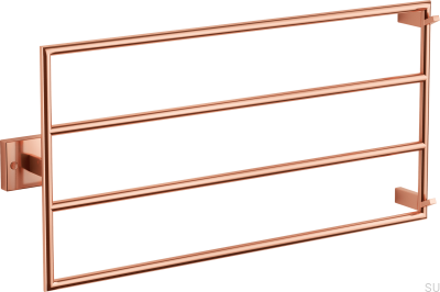 Grzejnik łazienkowy TW400-800 Stalowy Miedź PVD