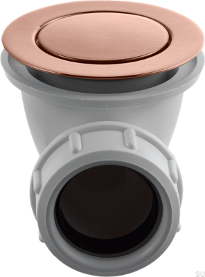 Korek do wanny Pop-up 22200 Miedziany Szczotkowany Nielakierowany 