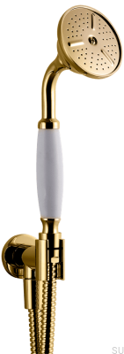 Zestaw prysznicowy podtynkowy BOX300/300 Classic Mosiężny Polerowany Nielakierowany