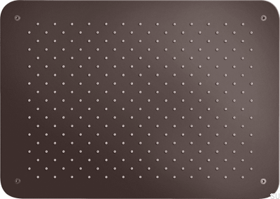 Głowica prysznicowa deszczownica prostokątna 450 x 320 ZSOF093 Mosiężna Brązowa