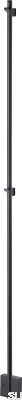 Grzejnik łazienkowy TW1500-85 Stalowy Czarny Mat
