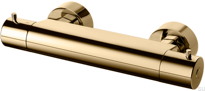 Bateria prysznicowa termostatyczna EVM168-150 Mosiężna Polerowana Nielakierowana