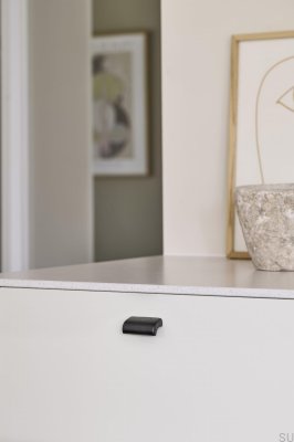 Gałka meblowa Glove 32 Drewniana Dębowa Czarna