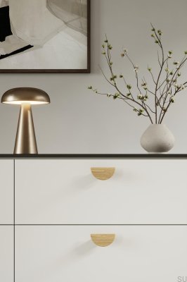 Uchwyt meblowy podłużny Horizon Small 32 Drewniany Dębowy