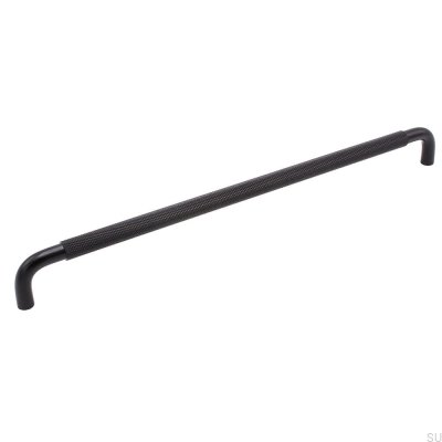 Uchwyt meblowy podłużny Helix 320 Aluminiowy Czarny Mat