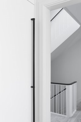 Uchwyt meblowy podłużny Big Cut-To-Size 2X 640 Stal Nierdzewna Czarny Mat