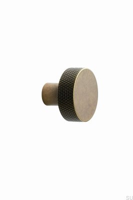 Gałka meblowa Simon 35 Metalowa Antyczna Złota