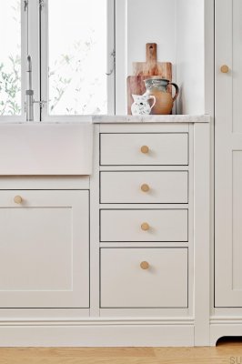 Gałka meblowa Dot 30 Mosiężna Złota Polerowana Nielakierowana