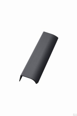 Uchwyt meblowy krawędziowy Edge Straight 200 Aluminiowy Czarny