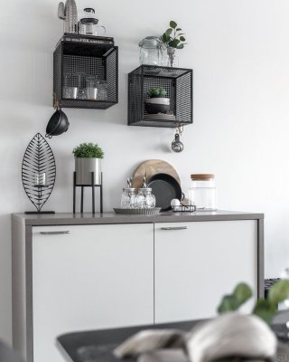 Uchwyt meblowy podłużny Helix 160 Srebrny 