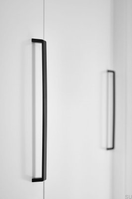 Uchwyt meblowy podłużny Seam 320 Aluminiowy Czarny Mat