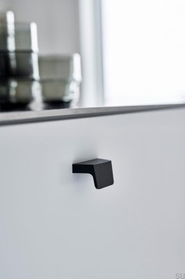 Uchwyt meblowy podłużny Envelope 32 Aluminiowy Czarny Mat Szczotkowany