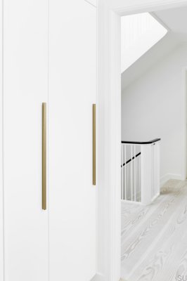 Uchwyt meblowy podłużny Elan 544 Aluminiowy Złoty Szczotkowany