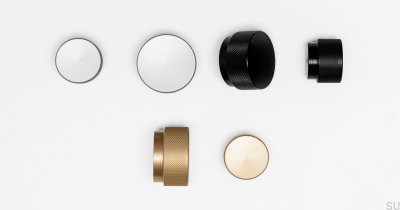 Gałka meblowa Graf Big 38 srebrna