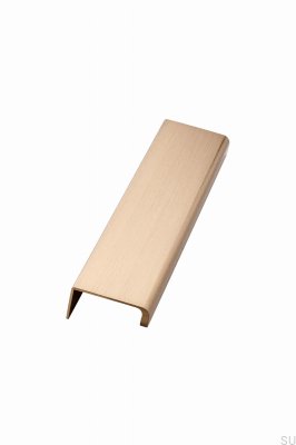 Uchwyt meblowy krawędziowy Artisan 160 Aluminiowy Złoty Szczotkowany