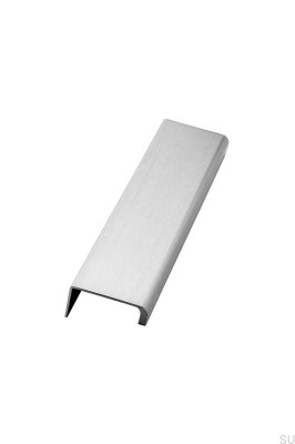 Uchwyt meblowy krawędziowy Artisan 160 Aluminiowy Srebrny