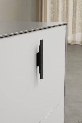 Uchwyt meblowy podłużny Facet 32 Aluminiowy Czarny Mat