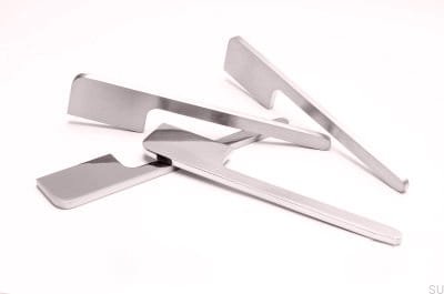 Uchwyt meblowy Soft Cut 200 Srebrny Stalowy Polerowany