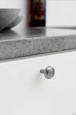 Gałka meblowa Autumn 36 Metalowa Srebrna