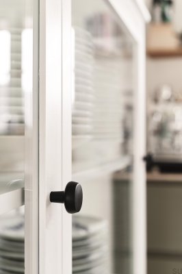 Gałka meblowa Autumn 36 Metalowa Czarna Matowa