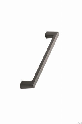 Uchwyt meblowy podłużny Diner 160 Aluminiowy Antracyt Szczotkowany