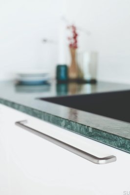 Uchwyt meblowy podłużny Compact 320 Metalowy Srebrny