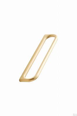 Uchwyt meblowy podłużny Luck 160 Metalowy Złoty Szczotkowany