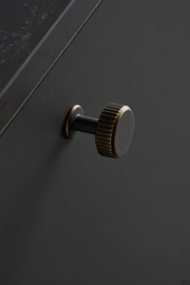 Gałka meblowa Villa Round 30 Metalowa Antyczny Brąz